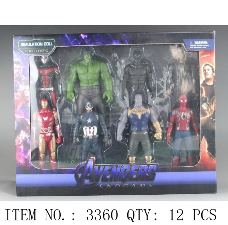 Avengers Endgame Action Figure Set
