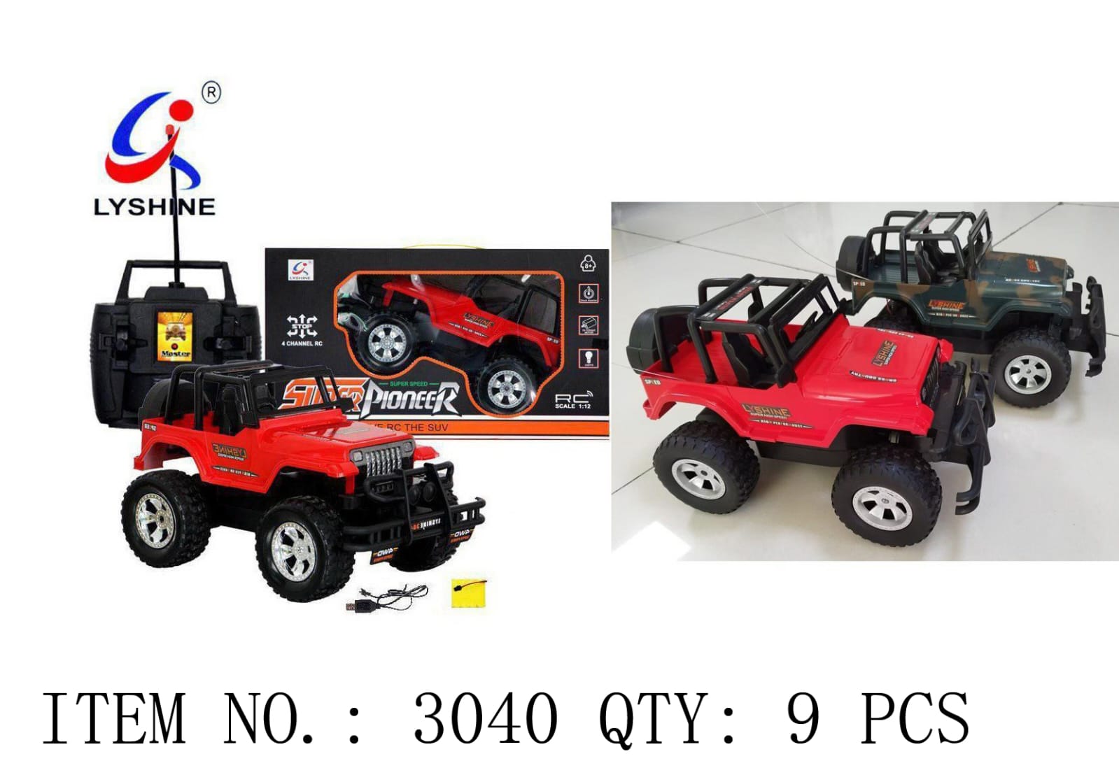 Remote Control Off-Road Jeep