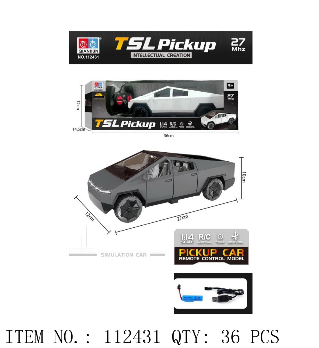TSL Pickup RC Car