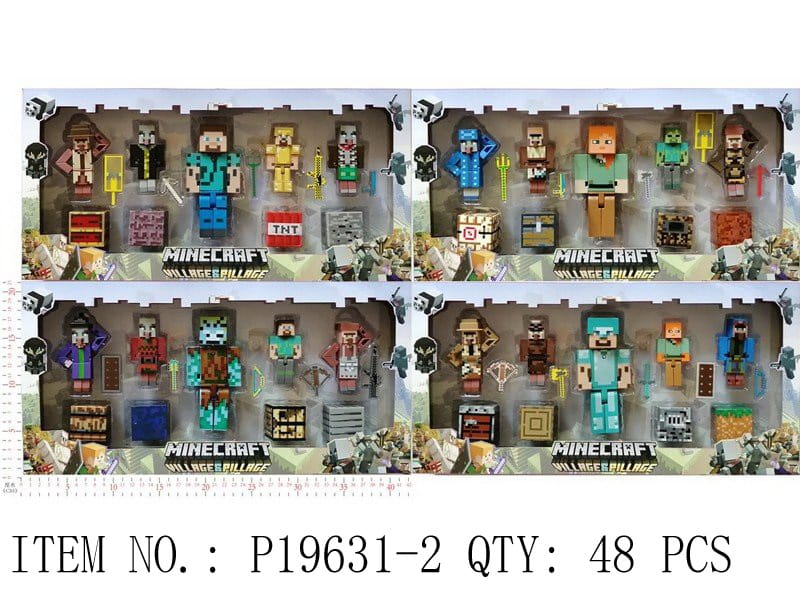 Minecraft Action Figure Set