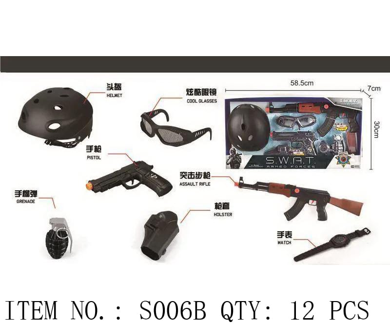 SWAT Action Gear Play Set