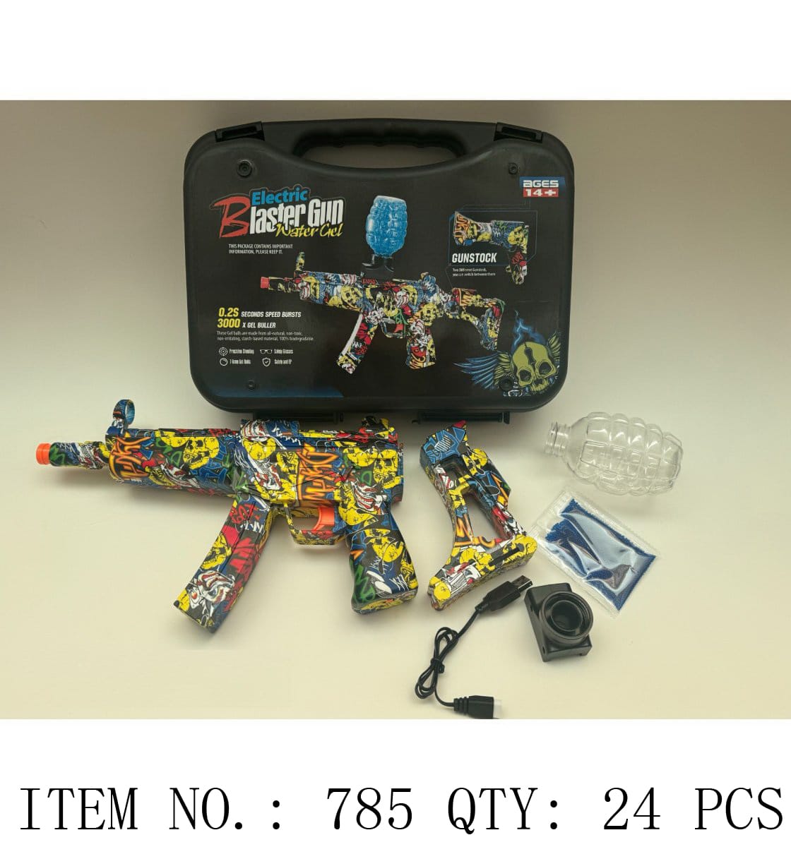 Electric Blaster Gun Water Gel Toy
