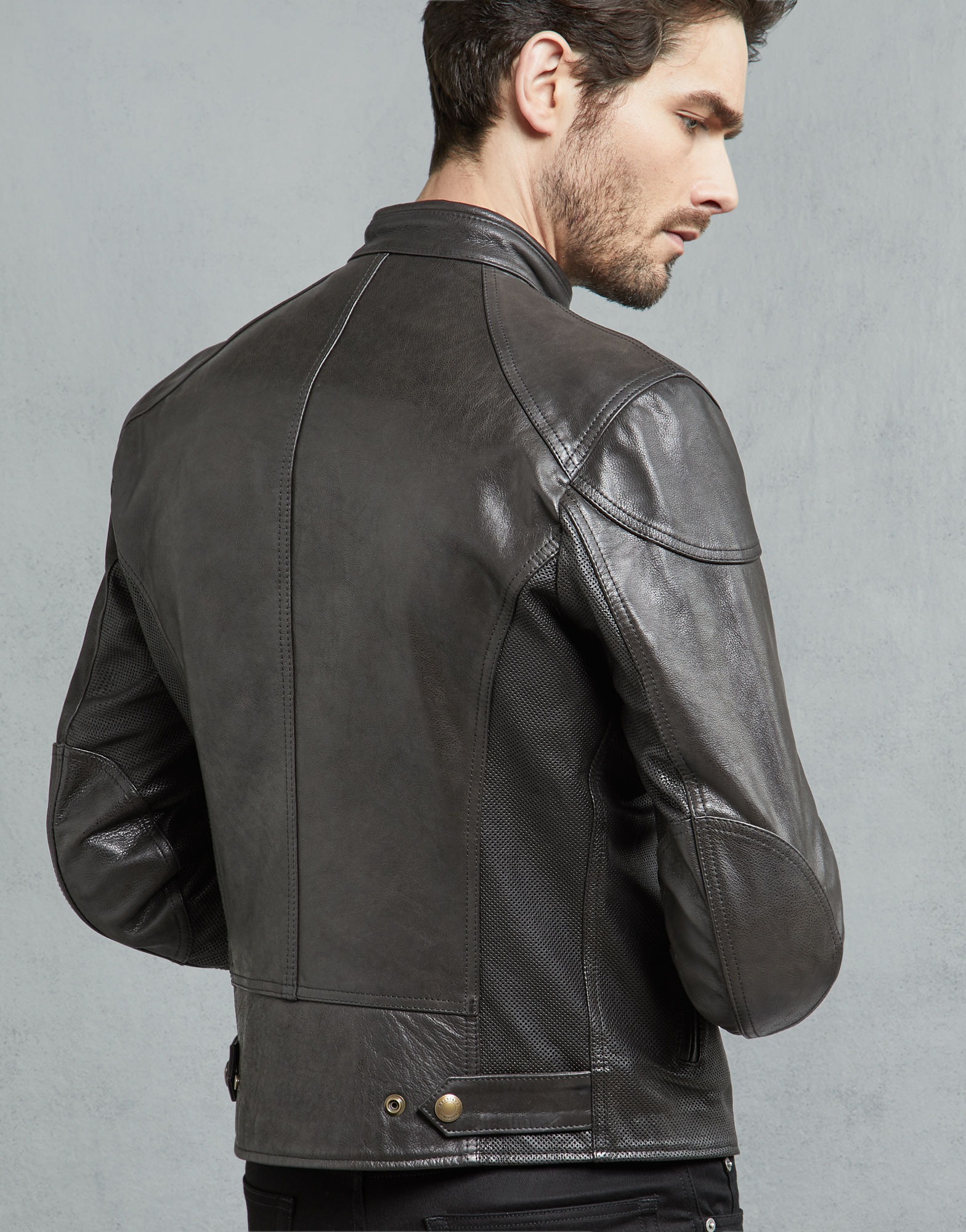 Gen Z Rebel Trendy Biker Leather Jacket