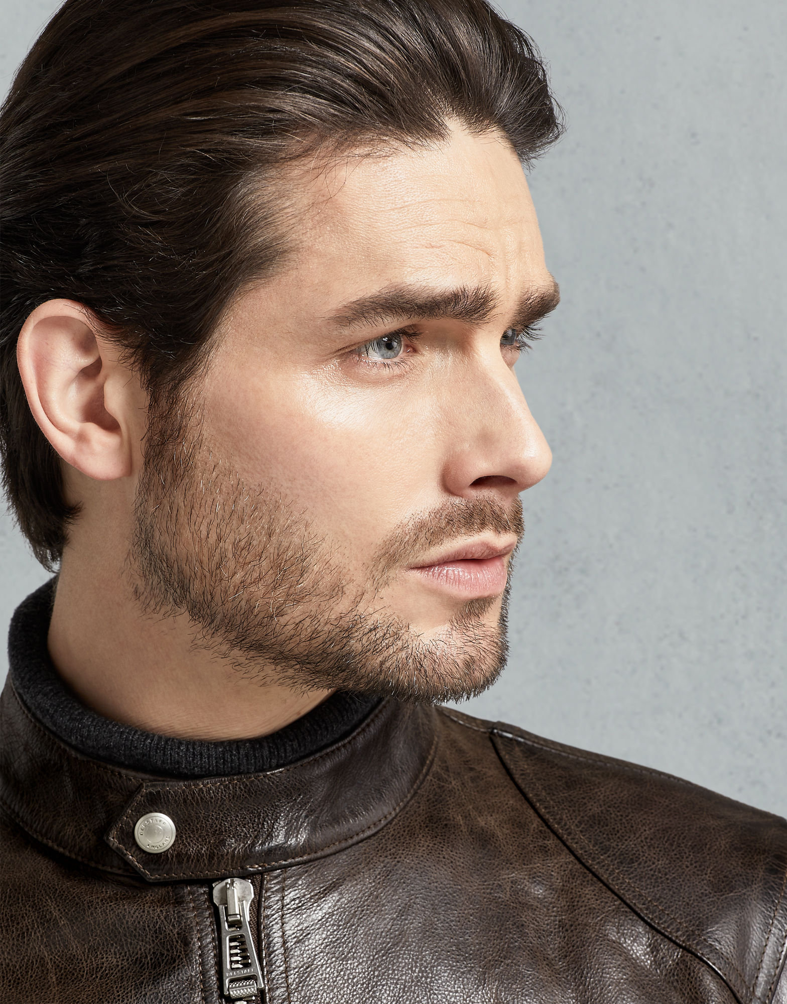 Timeless Rider Brown Leather Biker Jacket