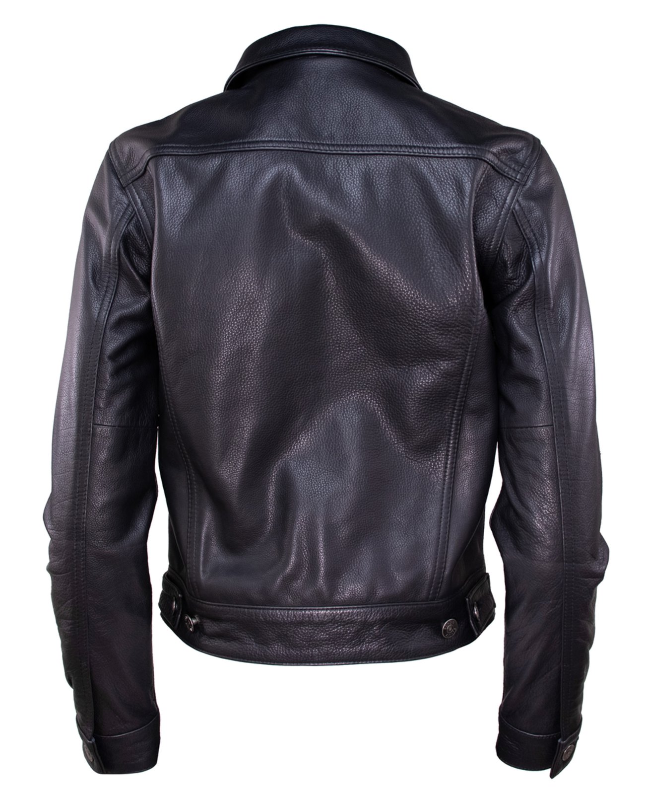 Black Ember Women's Cowhide Leather Bomber Jacket
