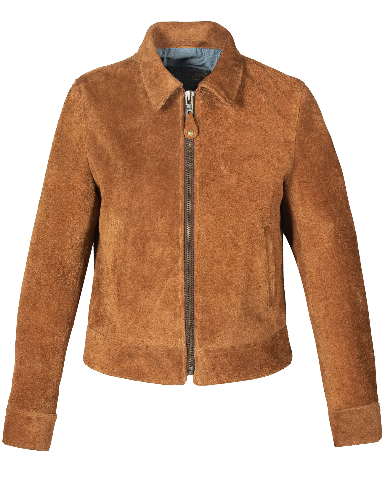 Sweet Caramel Women's Brown Leather Jacket