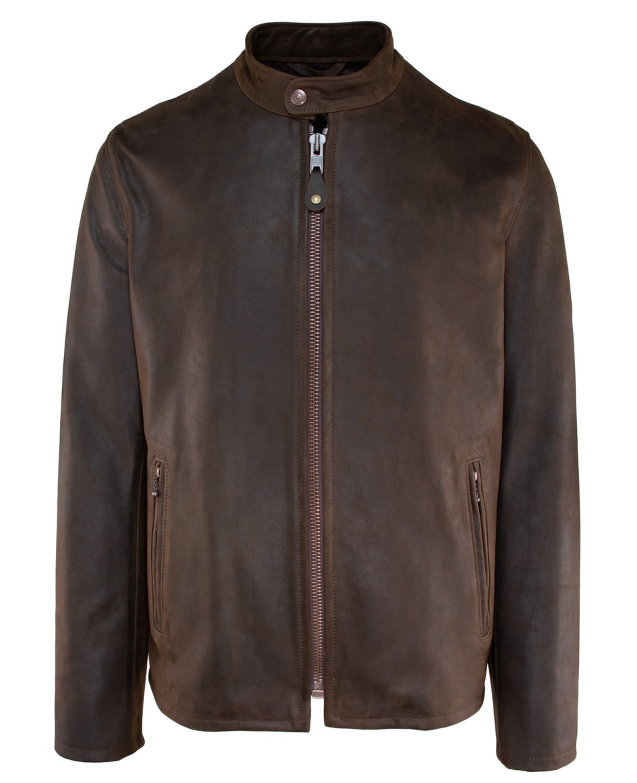 Desert Luxe Men's Brown Suede Leather Jacket