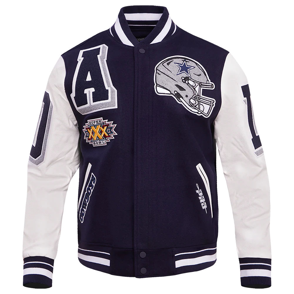 Dallas Cowboys Mashup Wool Varsity Jacket For Men