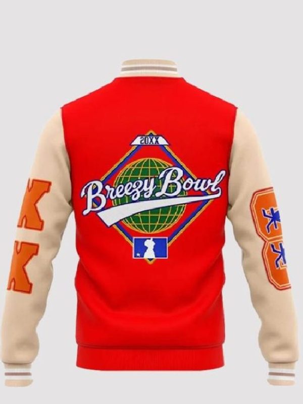 Chris Brown Breezy Bowl XX Varsity Jacket For Women