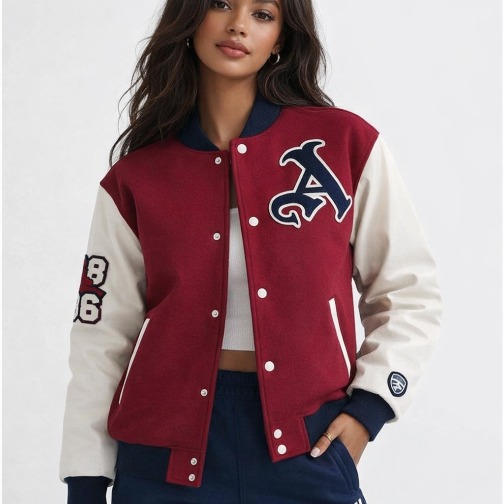 Arsenal VRCT Wool Varsity Jacket For Women