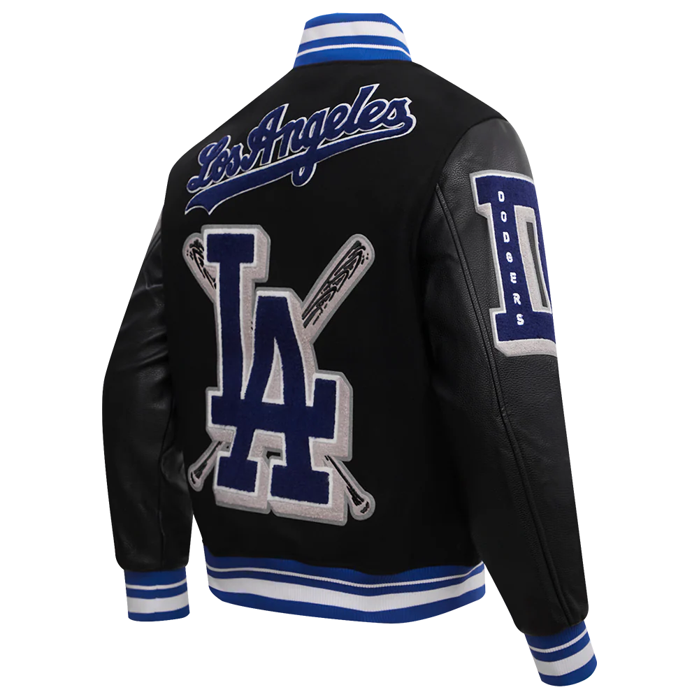 LA Dodgers Mashup Wool Varsity Jacket For Men