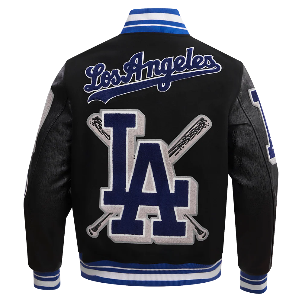LA Dodgers Mashup Wool Varsity Jacket For Women