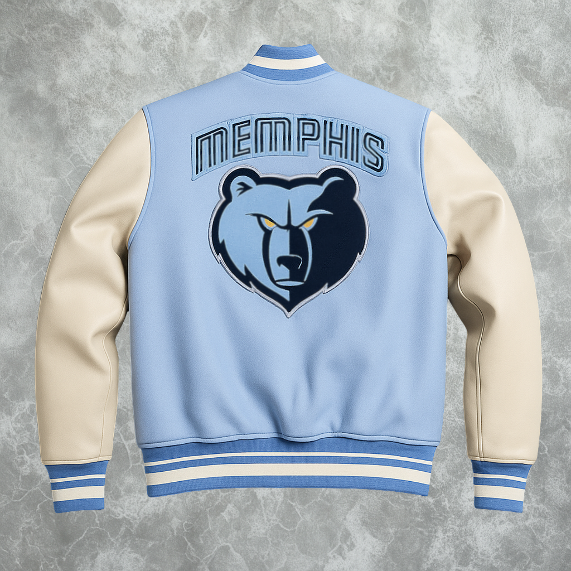 Memphis Inspired Grizzlies Varsity Jacket For Men
