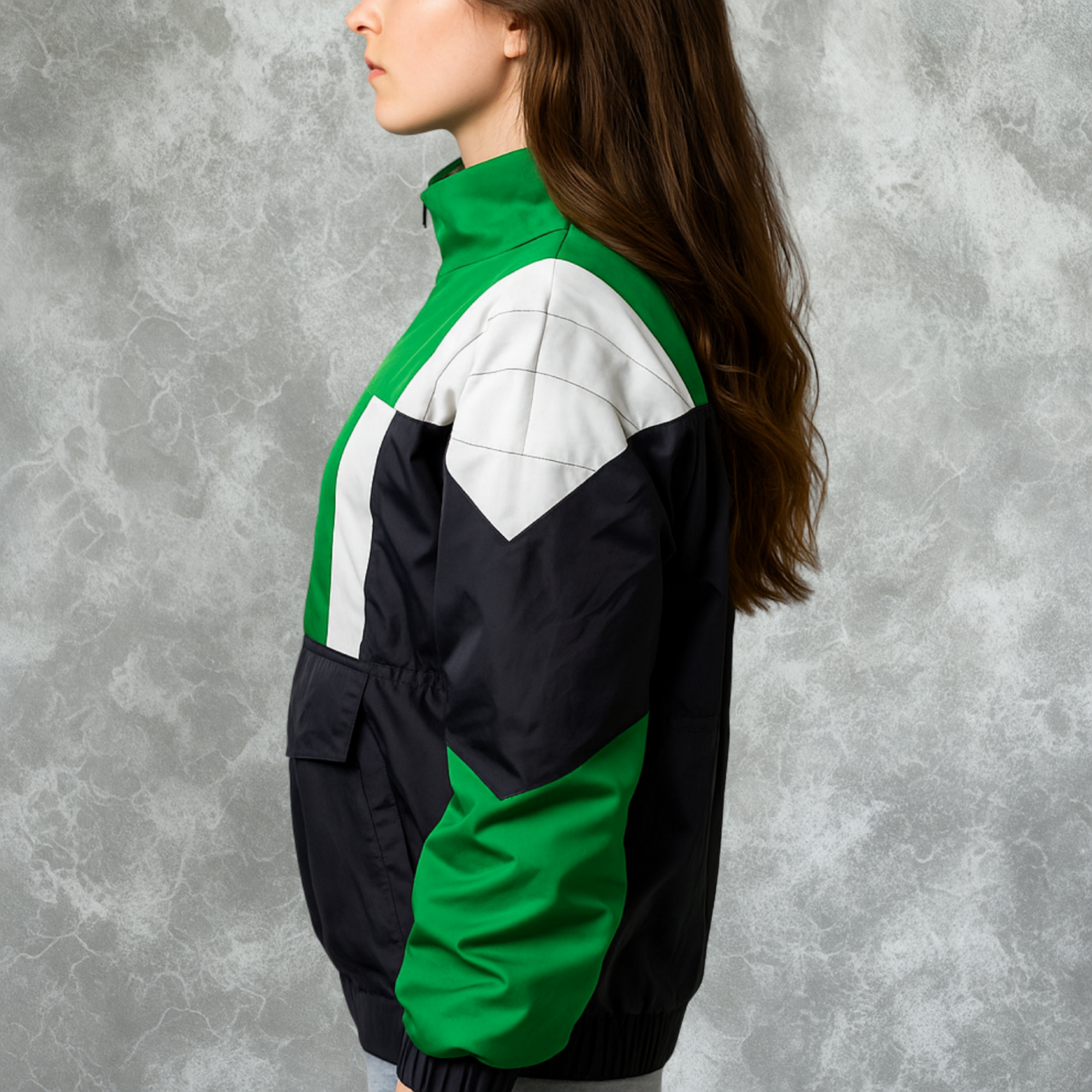 Philadelphia Inspired Eagles Windbreaker Varsity Jacket For Women (LIMITED EDITION)