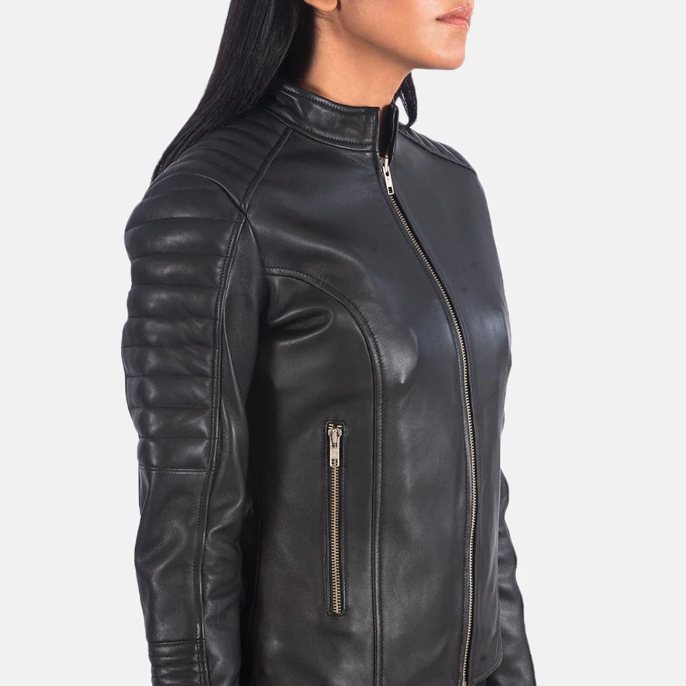 Adalyn Supreme Quilted Women Leather Biker Jacket