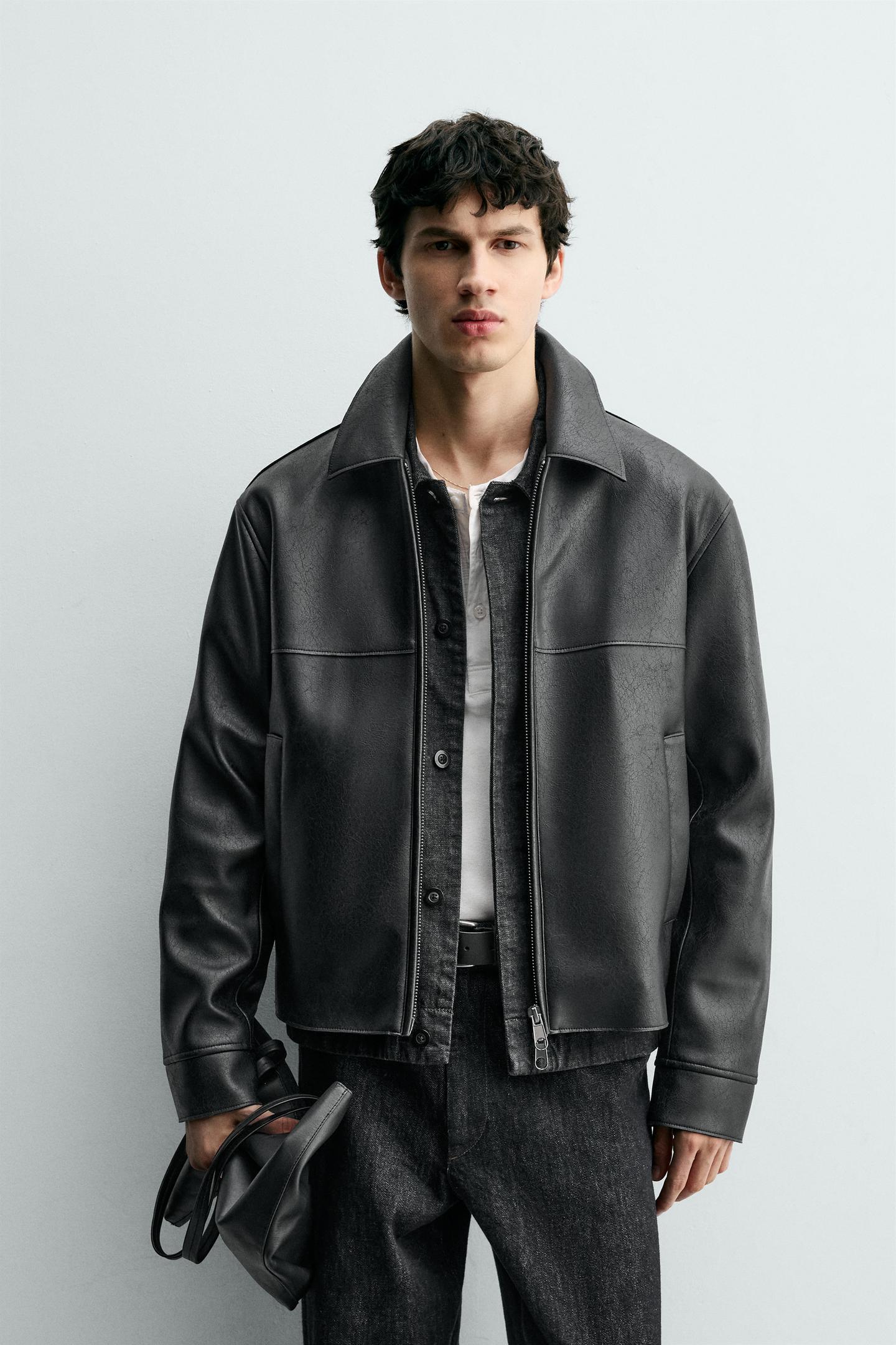 Men’s Real Leather Jacket | Sleek, Stylish & Modern Edge