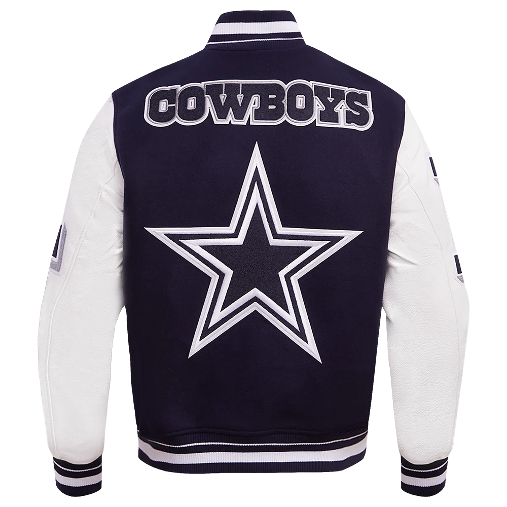 Dallas Cowboys Mashup Wool Varsity Jacket For Women