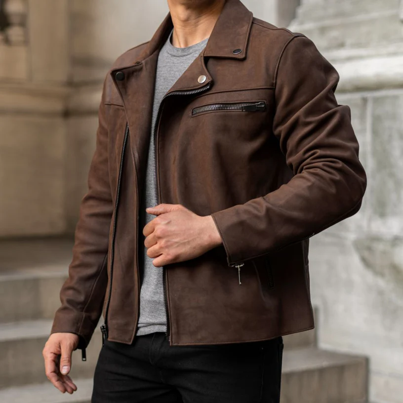 Motorcycle Ssuede Jacket