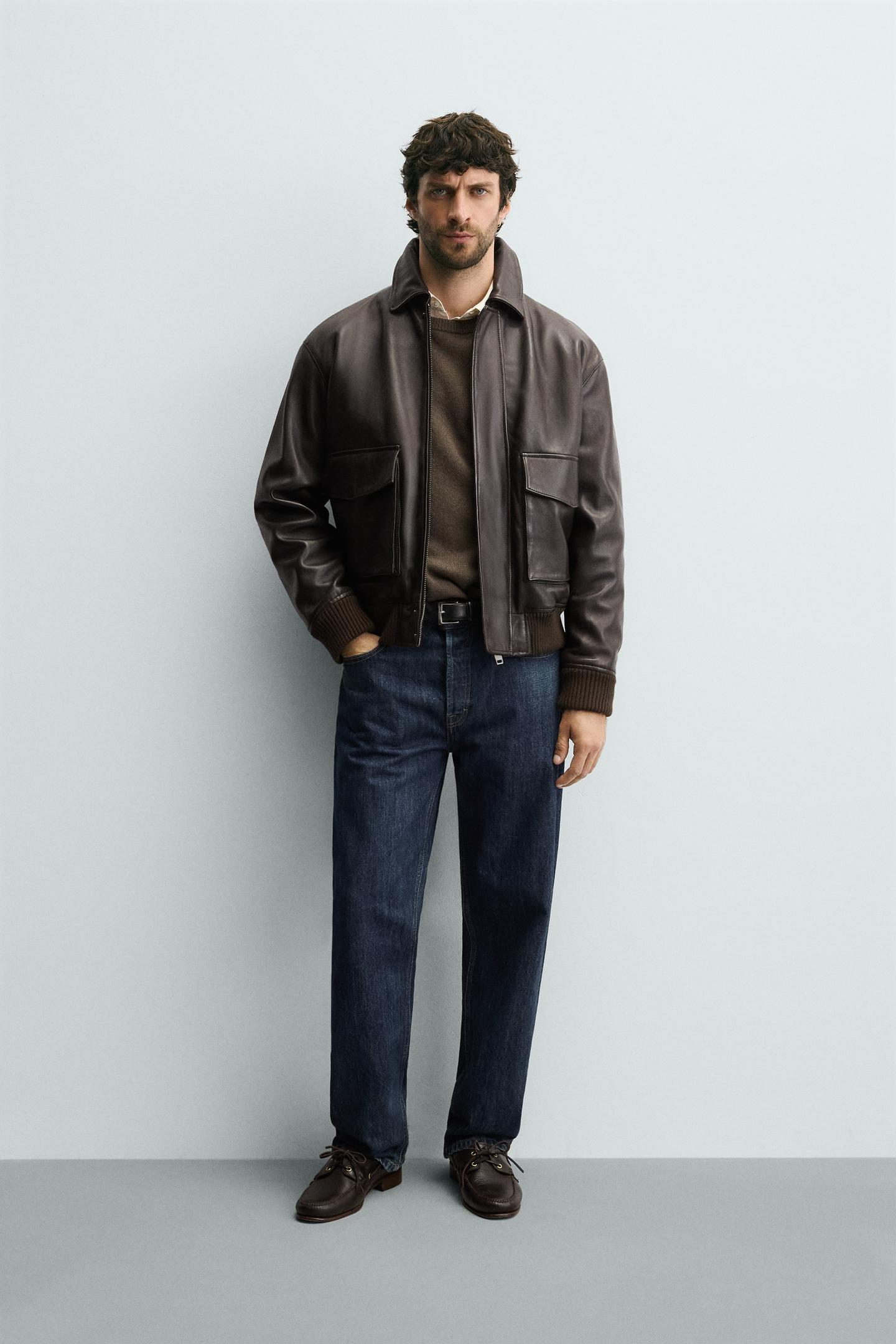 Top Gun Maverick A-2 Flight Leather Bomber Jacket