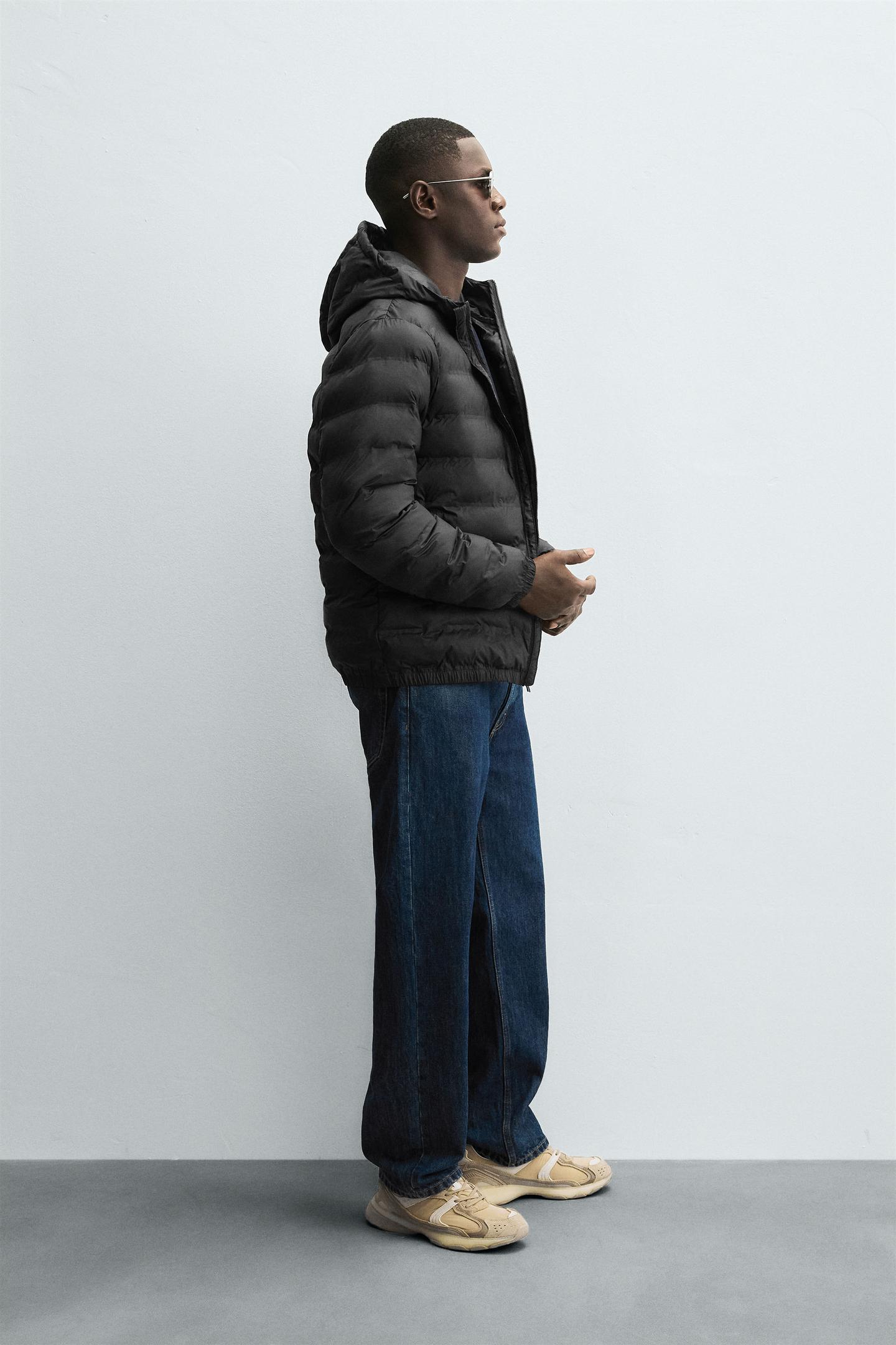 Weather-Resistant Men’s Water-Repellent Lightweight Puffer Jacket