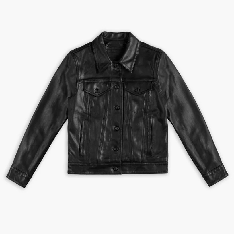 Trucker Leather Jacket - Heritage Meets Luxury