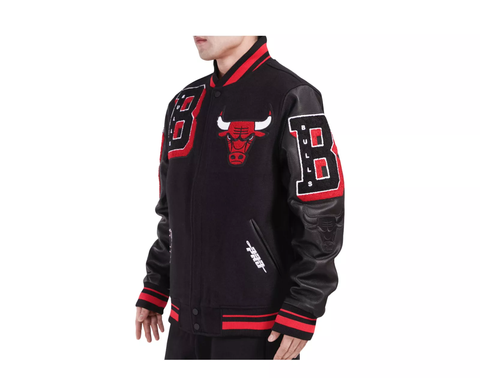 Chicago Bulls Mashup Wool Varsity Jacket For Men