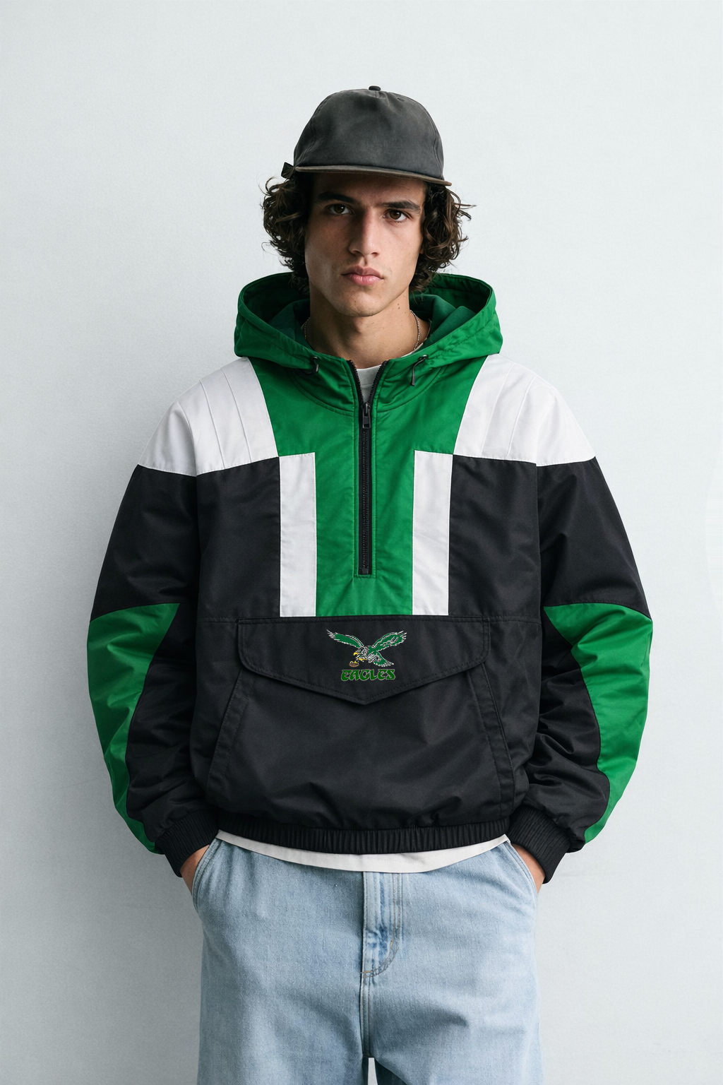 Philadelphia Inspired Eagles Windbreaker Varsity Jacket For Men (LIMITED EDITION)