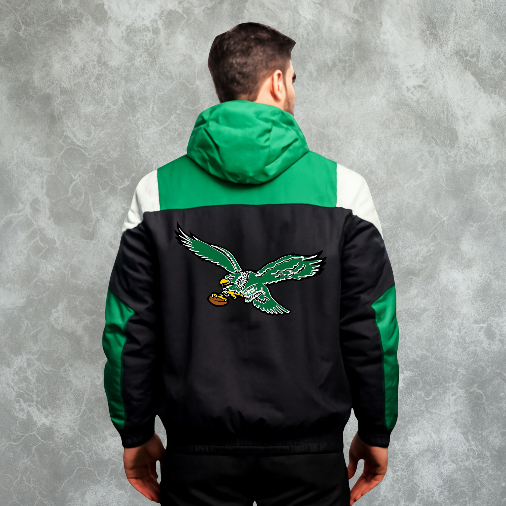 Philadelphia Inspired Eagles Windbreaker Varsity Jacket For Men (LIMITED EDITION)