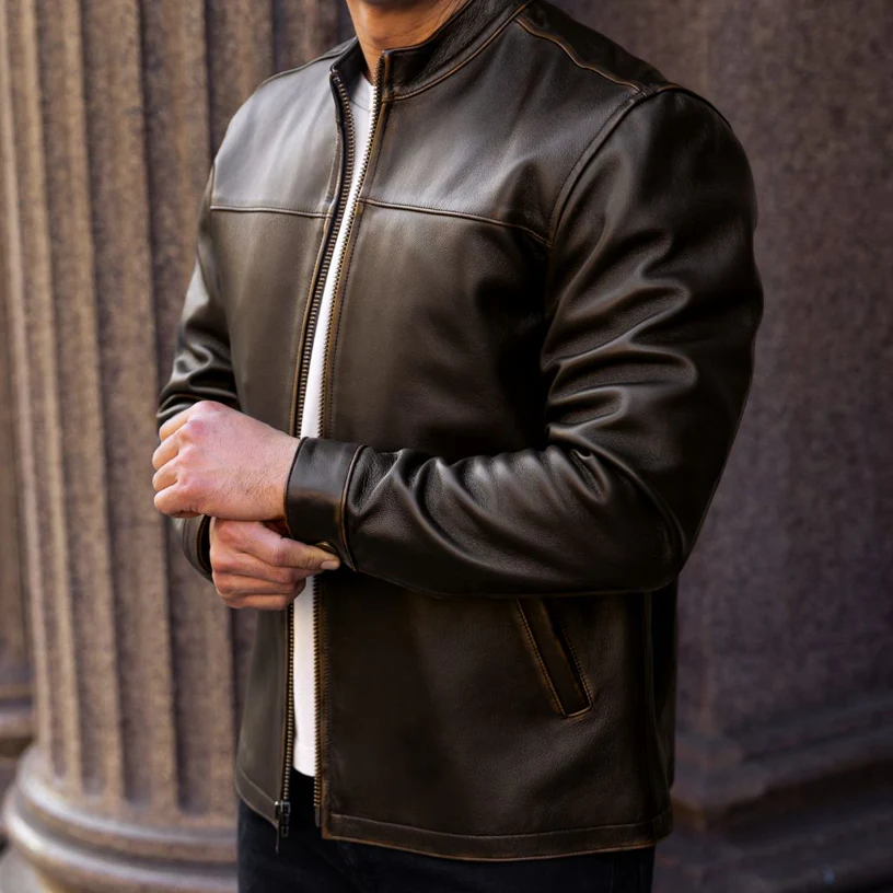 Men’s Rider Premium Leather Jacket