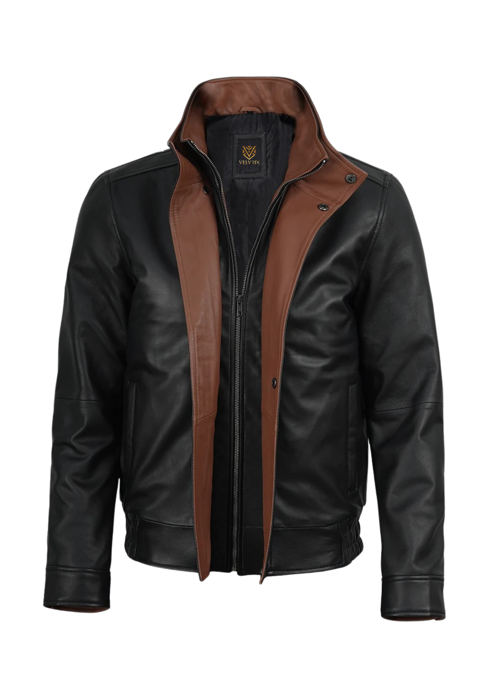 Erin Contrast Collar Bomber Jacket