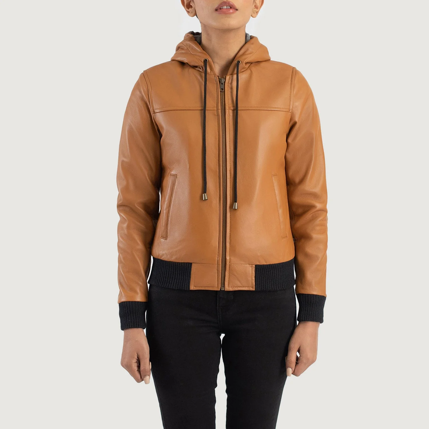 Rebella Hooded  Bomber Jacket