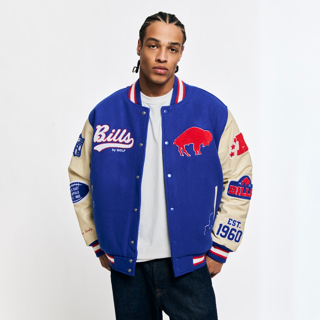 Buffalo Bills Golf Wang Letterman Jacket For Men