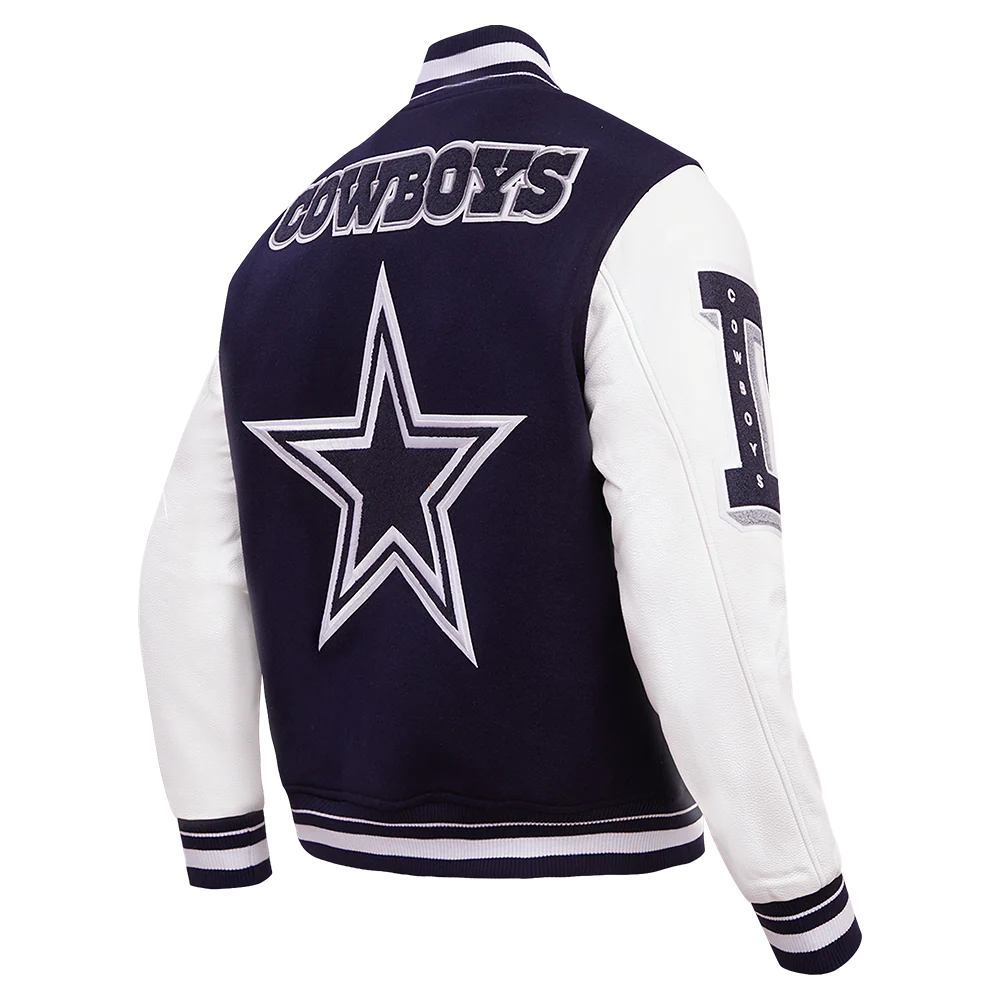 Dallas Cowboys Mashup Wool Varsity Jacket For Men