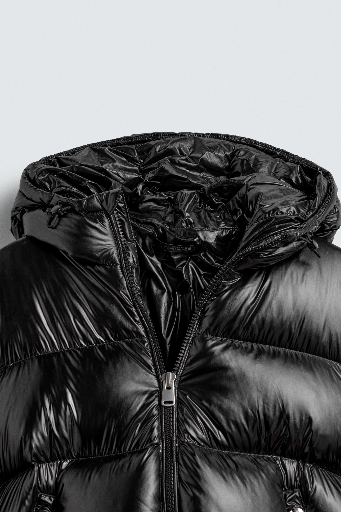 Premium Men’s Black Repellent Puffer Jacket