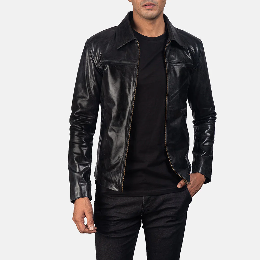 Mystical Cowhide Leather Jacket