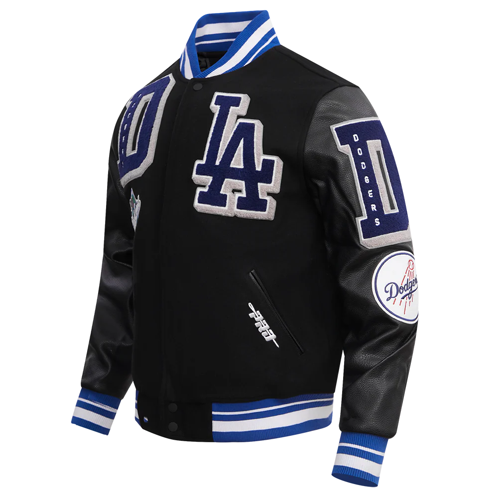 LA Dodgers Mashup Wool Varsity Jacket For Men