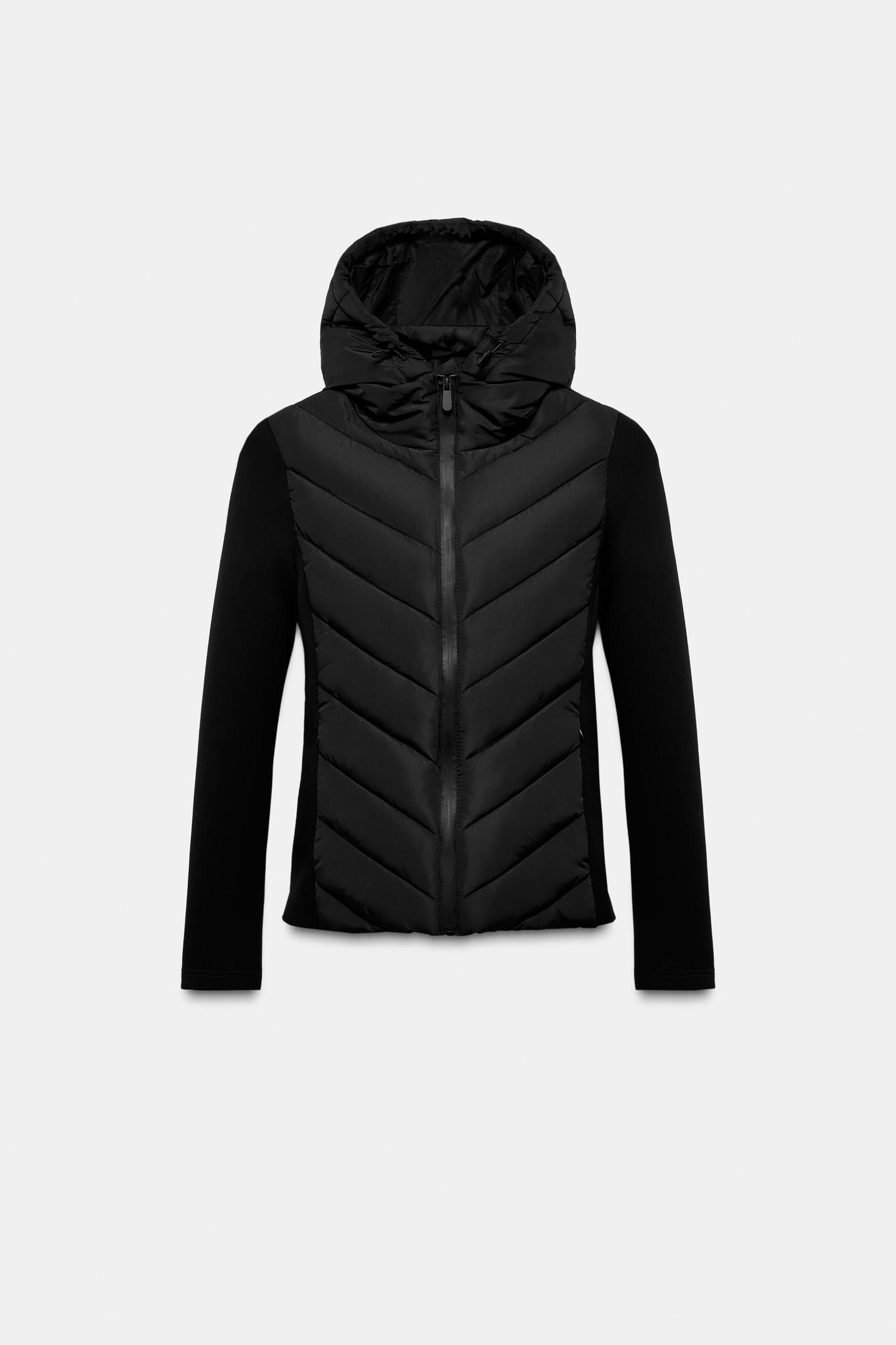 Stylish & Versatile Women’s Combined Quilted Puffer Jacket 
