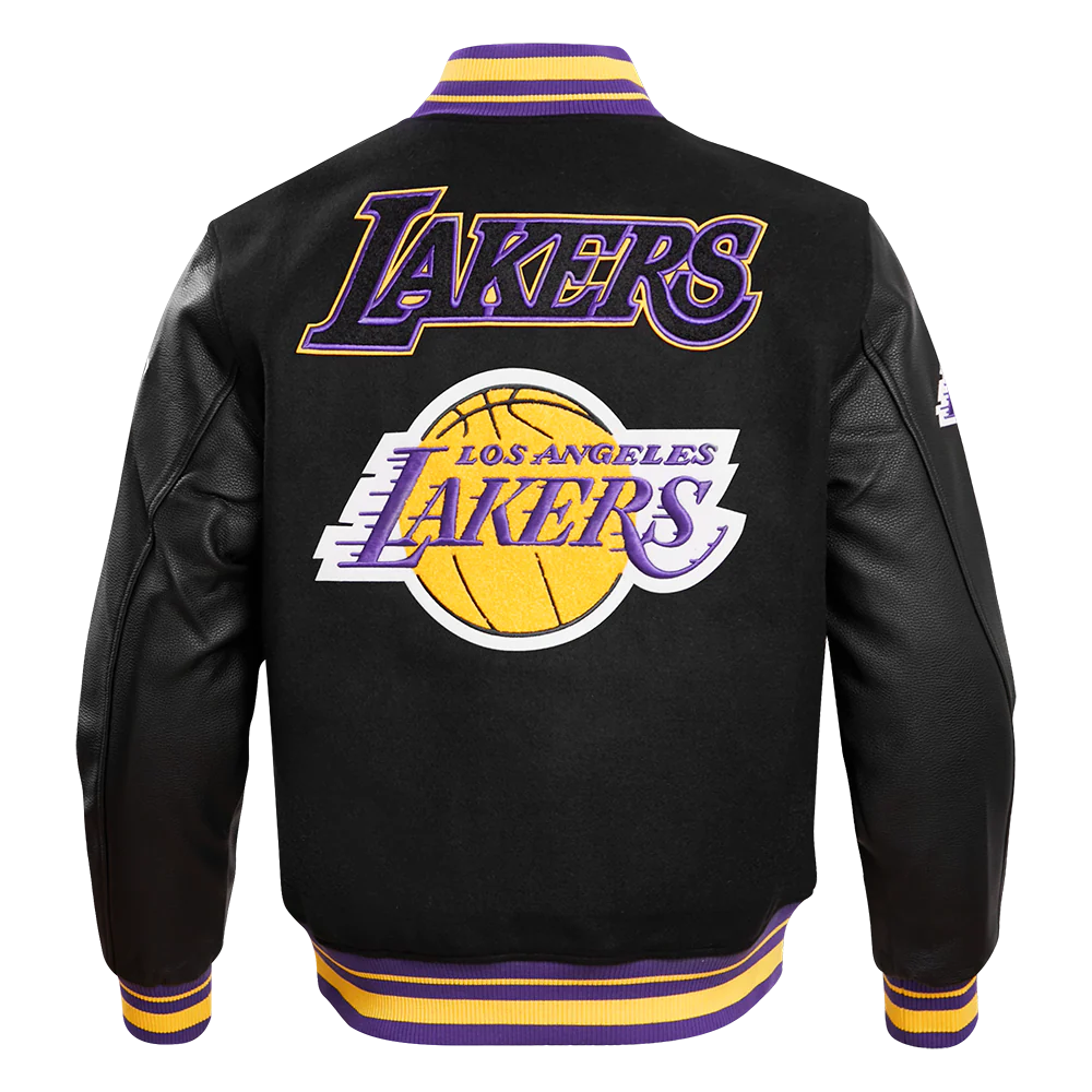 LA Lakers Retro Wool Varsity Jacket For Men