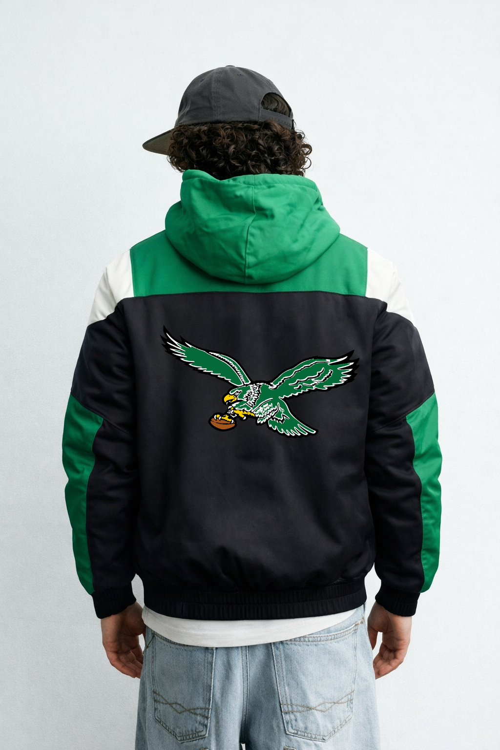 Philadelphia Inspired Eagles Windbreaker Varsity Jacket For Men (LIMITED EDITION)
