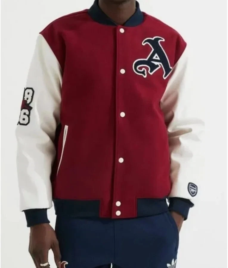 Arsenal VRCT Wool Varsity Jacket For Men