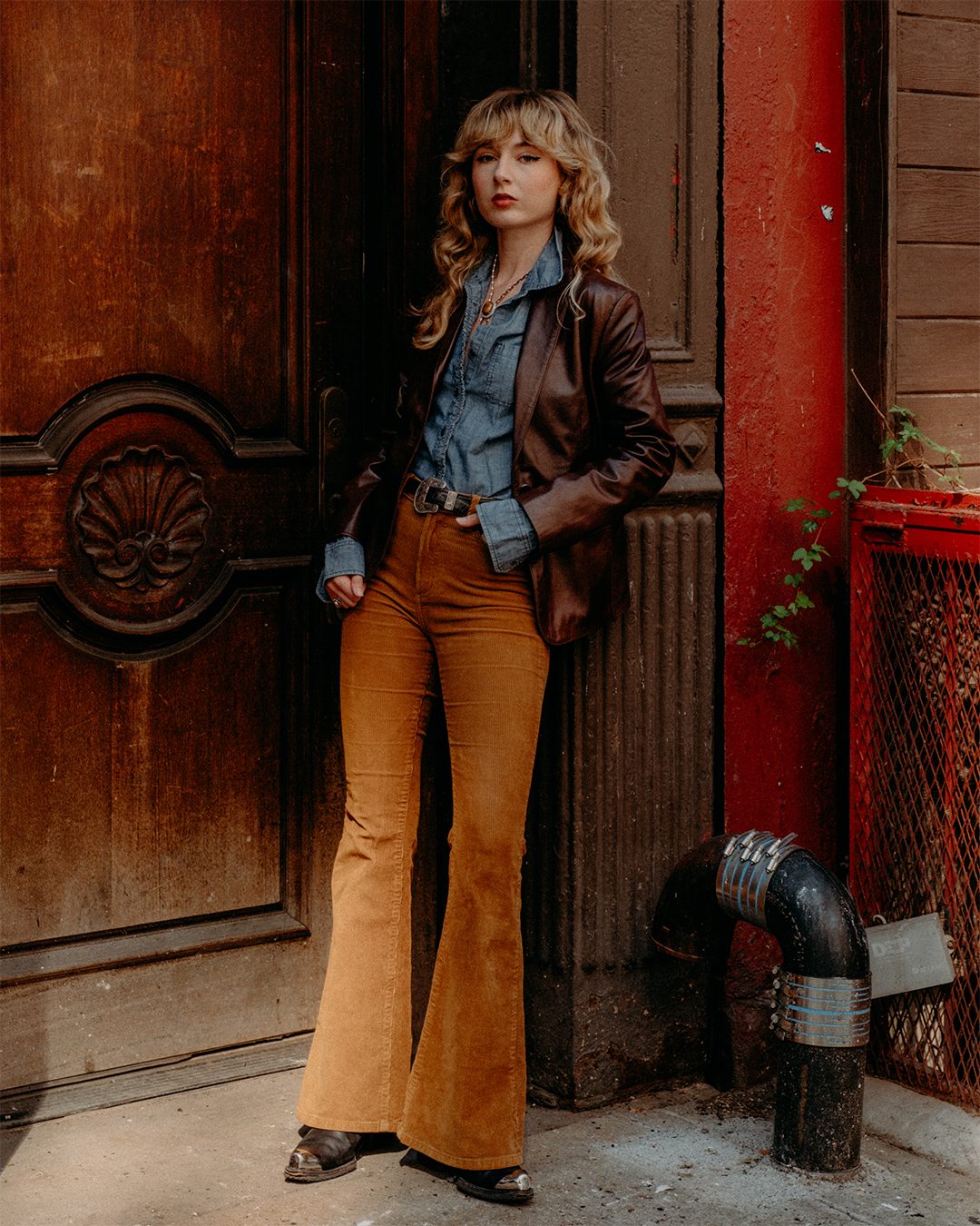 Delancey Luxe Lambskin Blazer