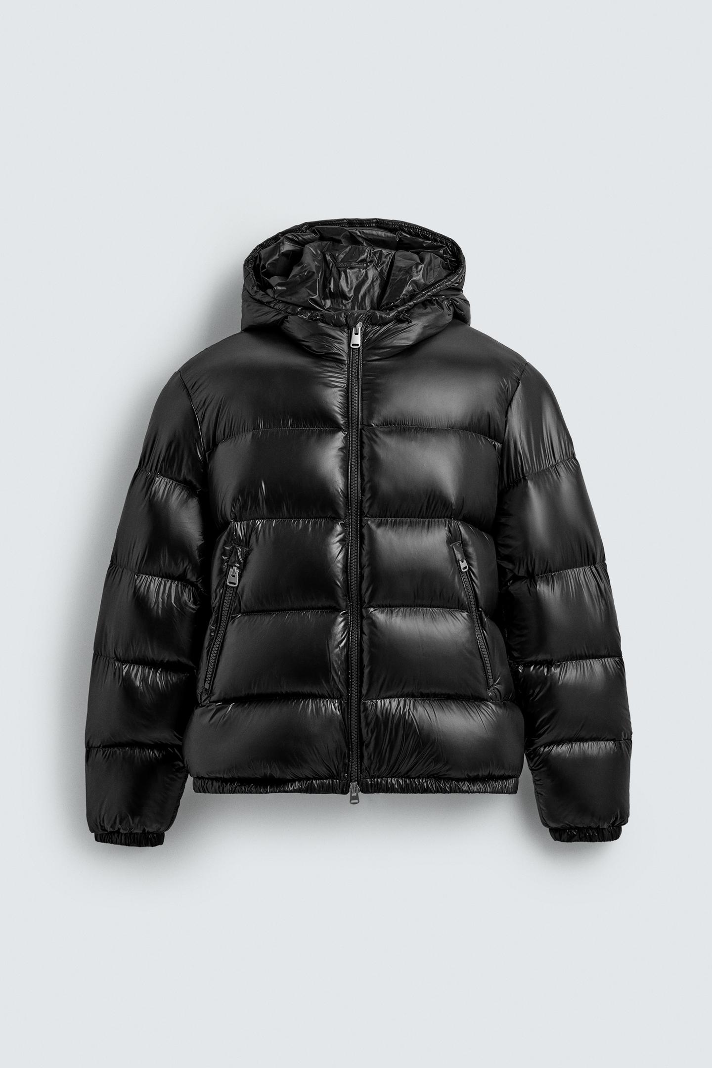 Premium Men’s Black Repellent Puffer Jacket