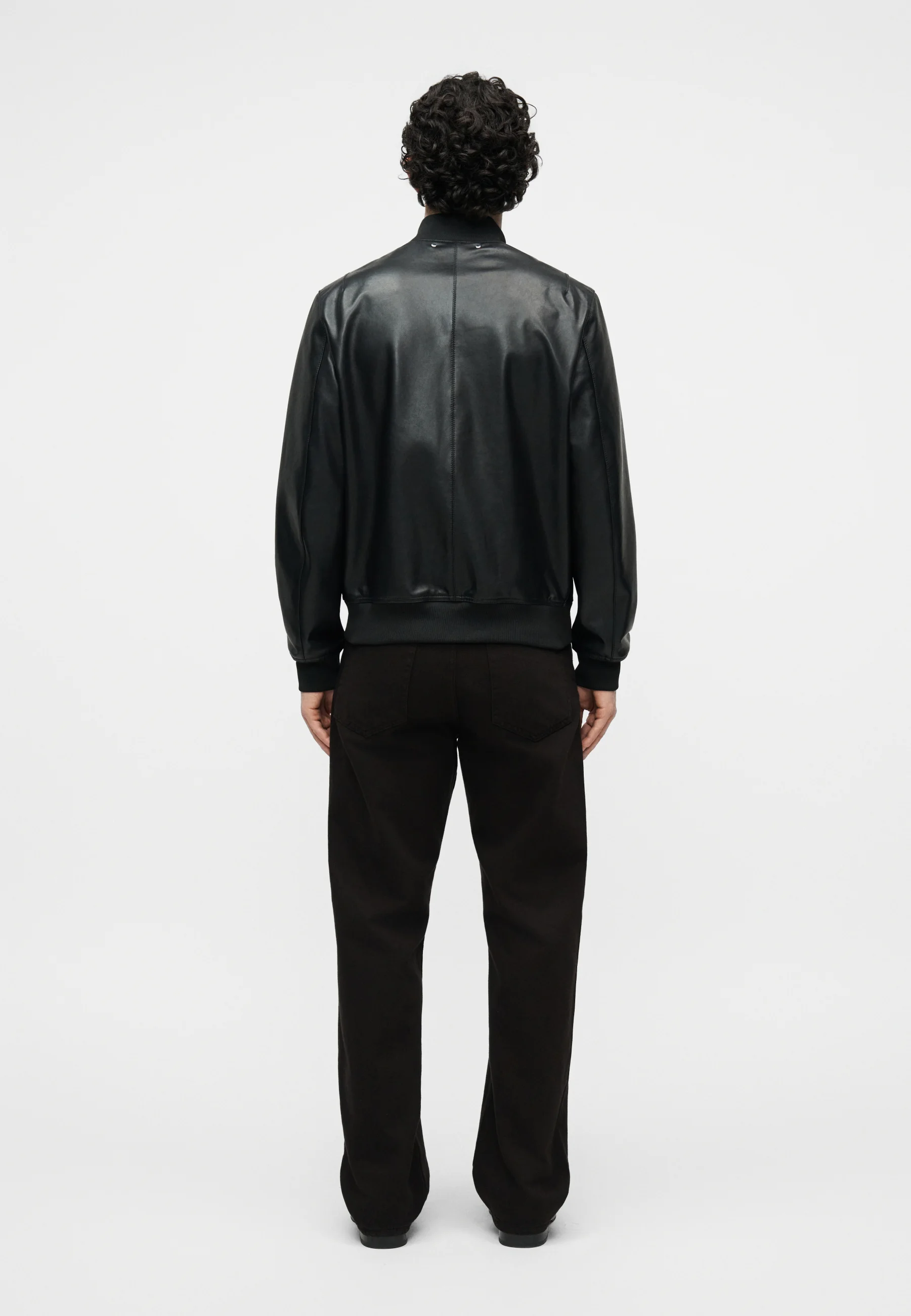 Men’s Black Real Sheep Leather Jacket | Sleek, Timeless & Durable