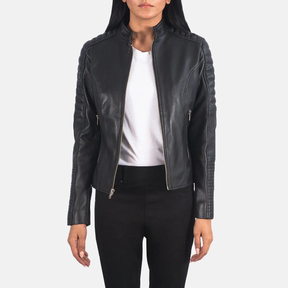 Adalyn Supreme Quilted Women Leather Biker Jacket