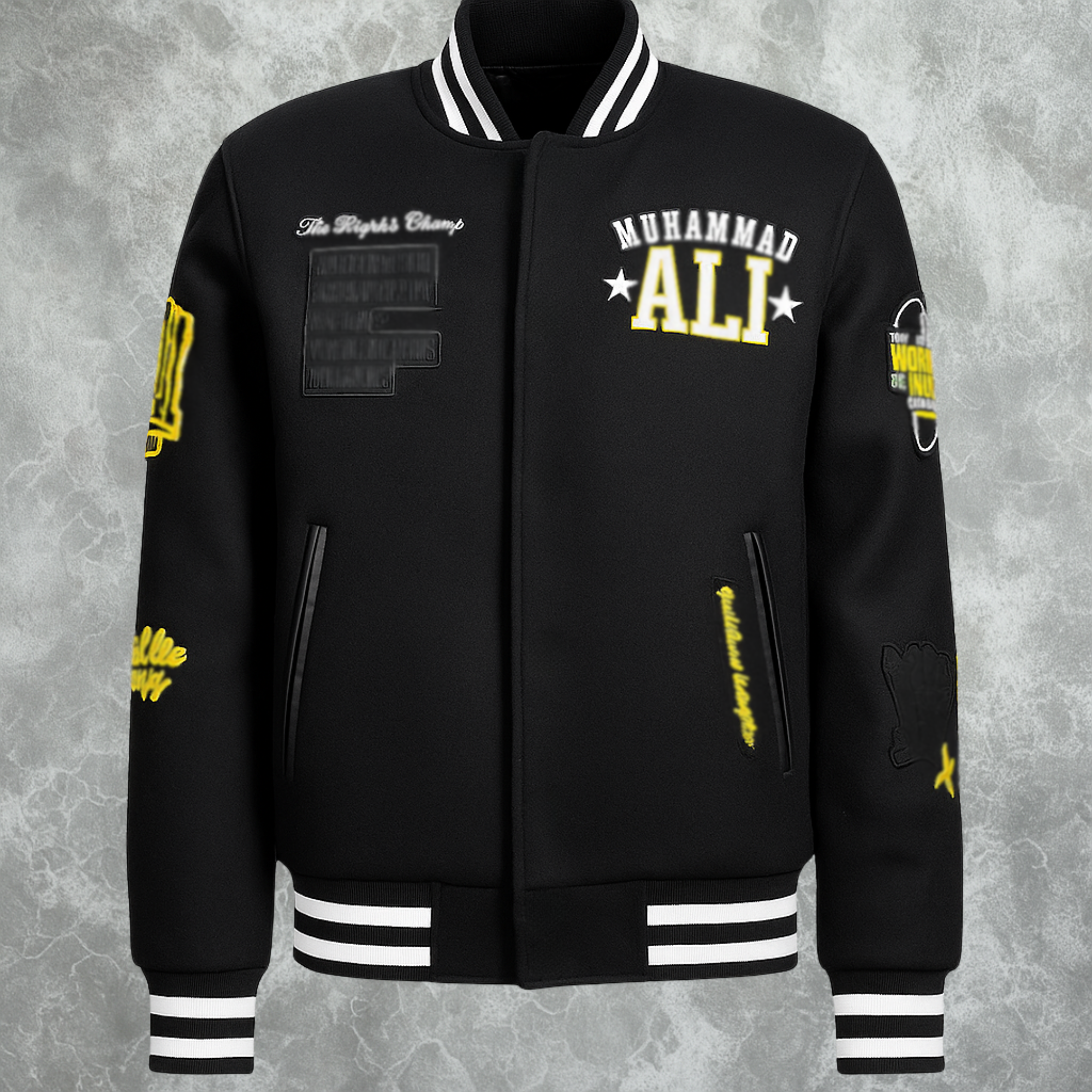 Muhammad Ali Inspired Varsity Jacket For Men