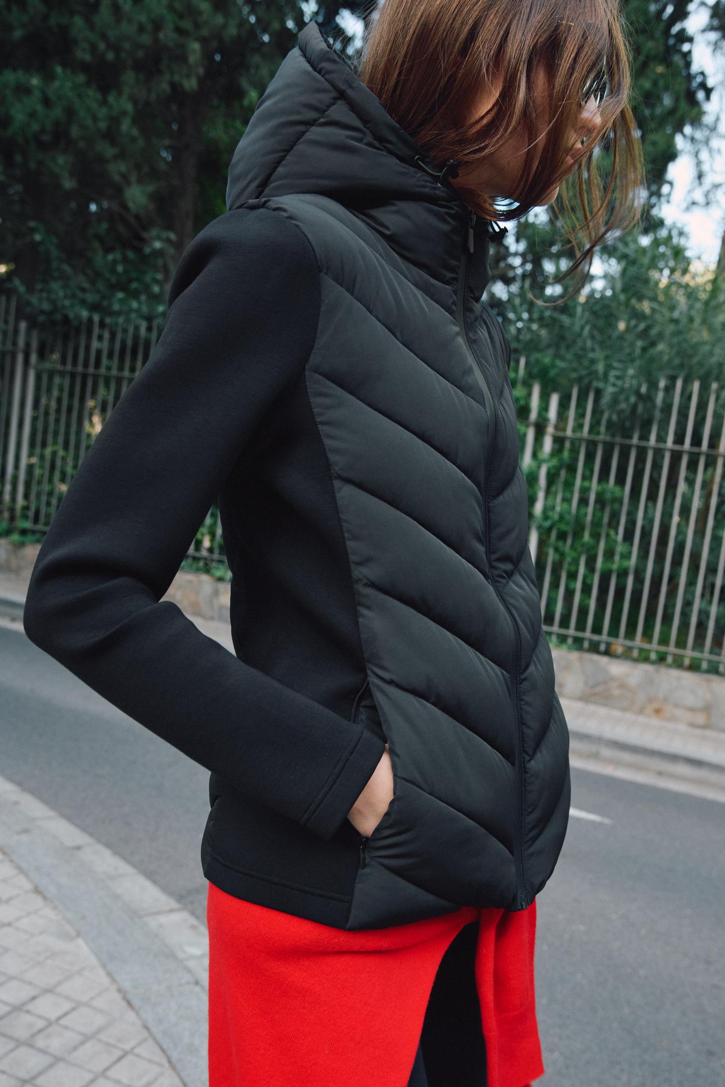 Stylish & Versatile Women’s Combined Quilted Puffer Jacket 