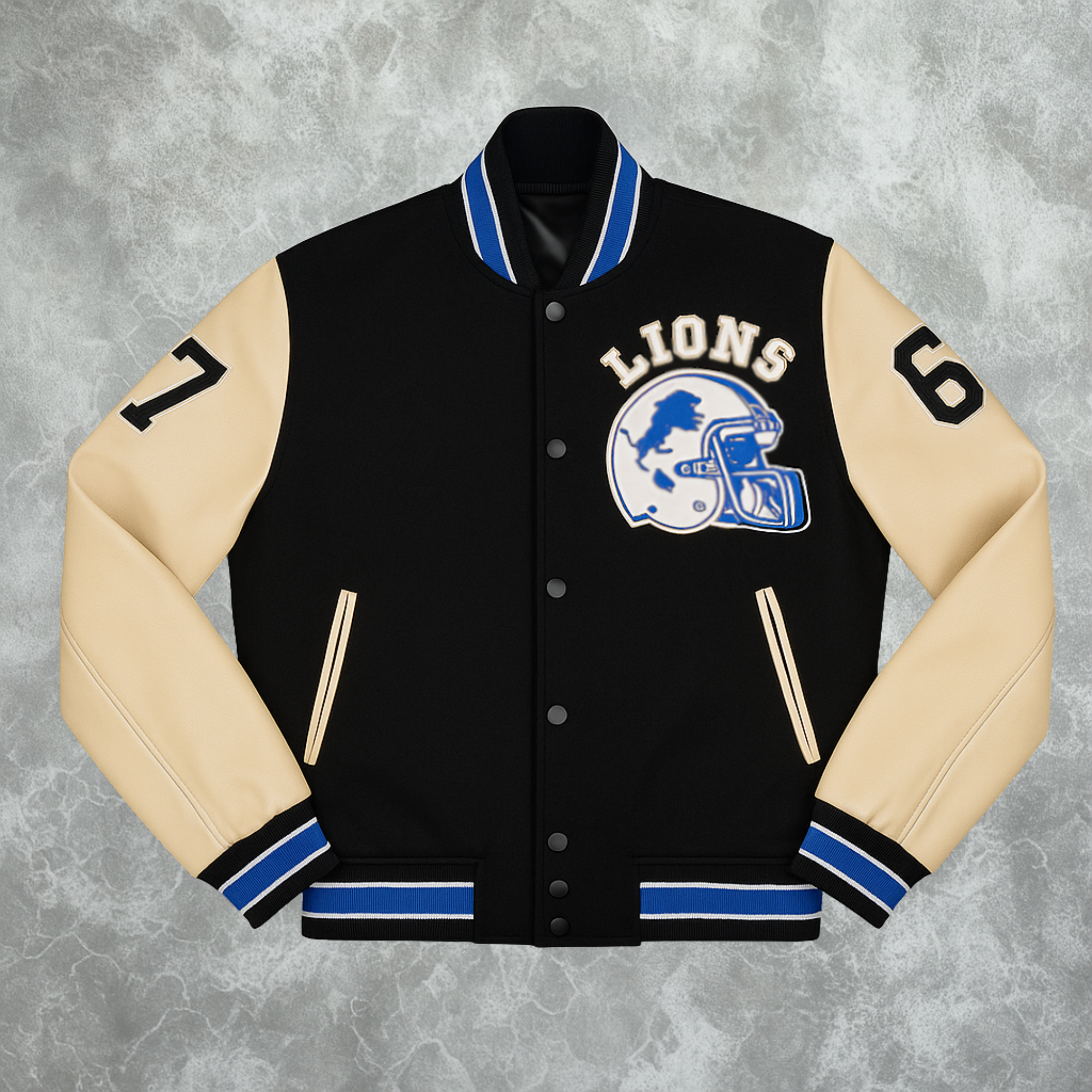 Detroit Inspired Lions Beverly Hills Edition Barry Sanders Jacket For Women