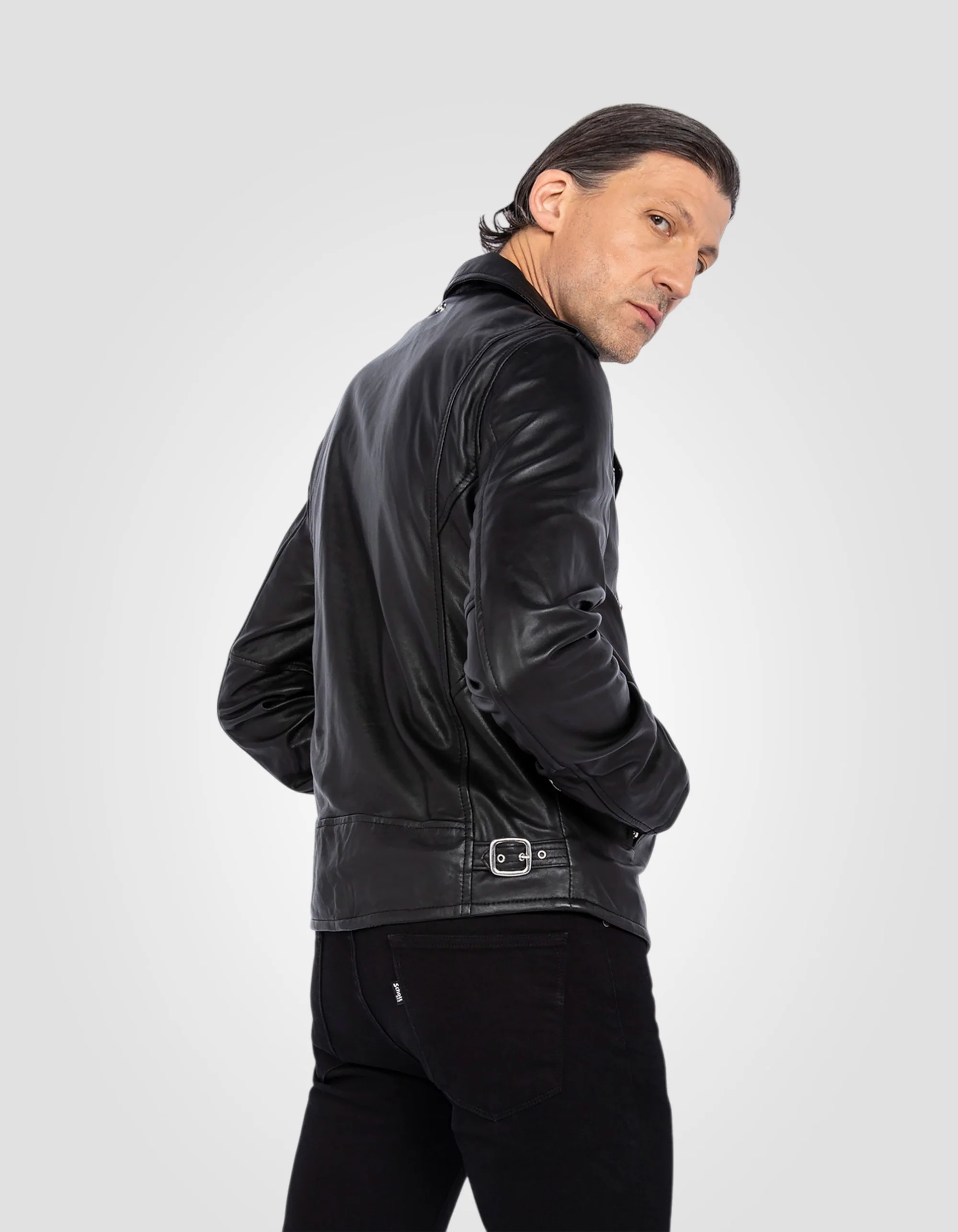 Men’s Black Perfecto® Leather Jacket | Iconic, Bold & Timelessly Crafted