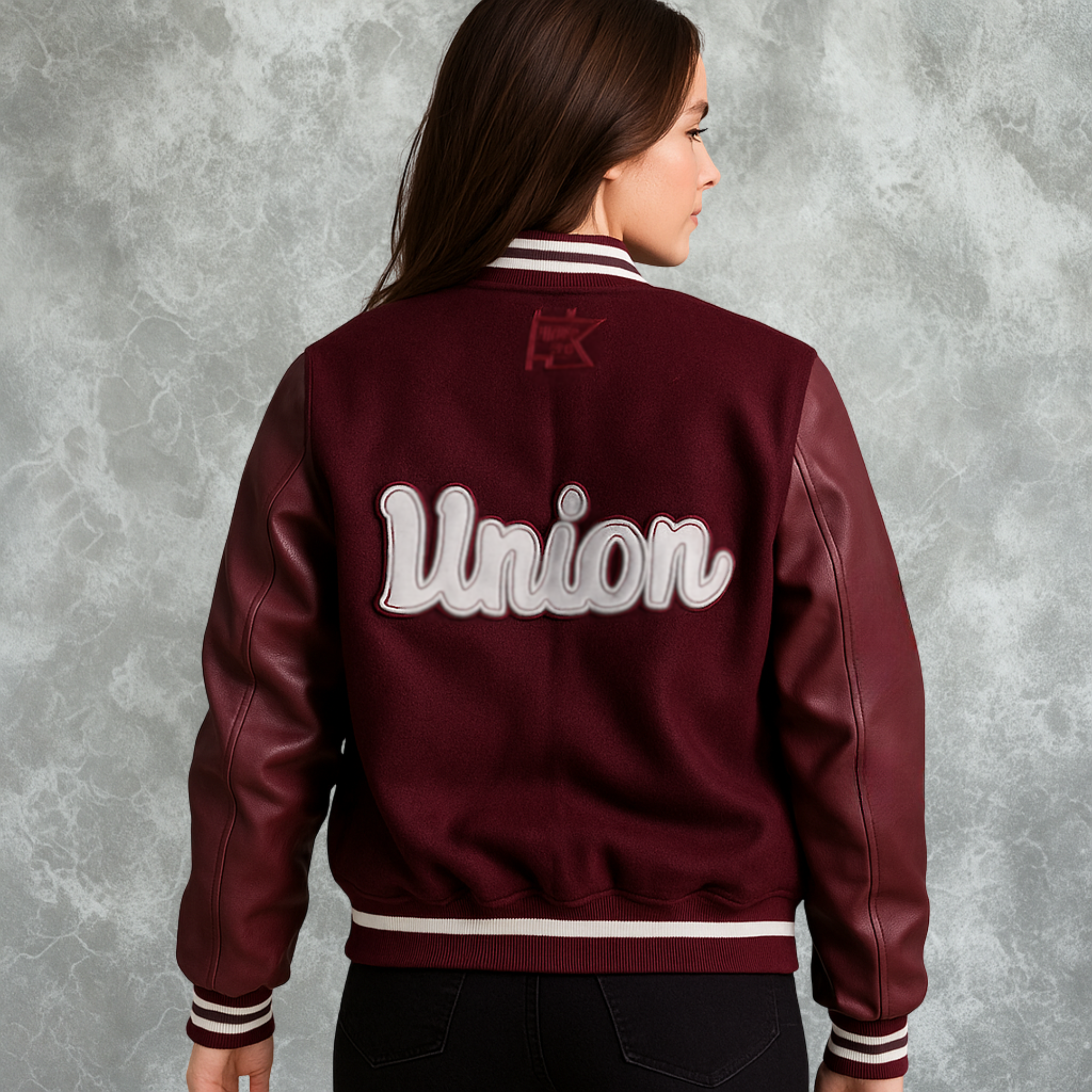 Virginia Union Motto 3.0 Inspired Varsity Jacket For Women