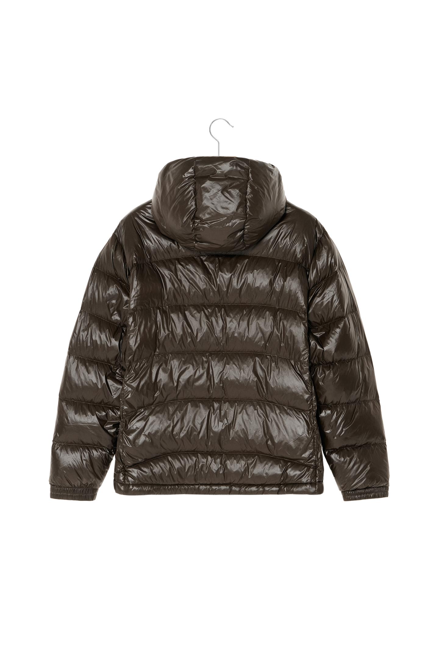Stylish & Functional Men’s Chocolate Water-Repellent Puffer Jacket 